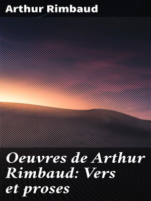 cover image of Oeuvres de Arthur Rimbaud